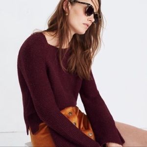 Madewell bell sleeve sweater